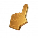 Number One (Golden One) icon png