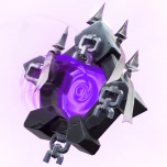 Purple Glow Ghost Portal icon png