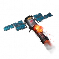 Crashing Satellite icon